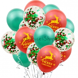 Puré de Globos Decoraciones de Navidad