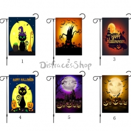 Estilo de Patrón de Gato Decoraciones de Halloween