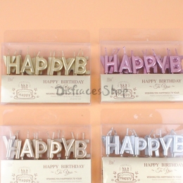 Vela Carta Boutique Decoración de Cumpleaños