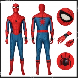 Traje de Peter Parker Spider-Man Lejos de Casa Spider Man Cosplay - Personalizado