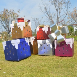 Caja de Dulces Paquete de Regalo Decoraciones de Navidad