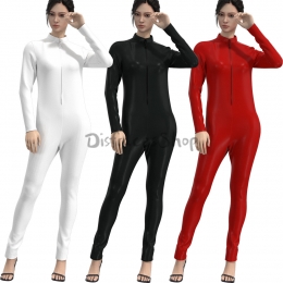 Disfraces Adultos Uniforme de Charol para Mujeres