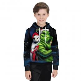 Disfraces de Grinch Impresión de Dibujos Animados de Halloween para Niños