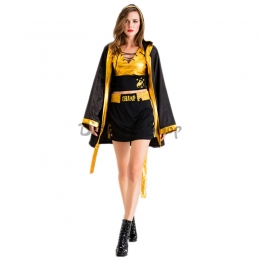 Disfraces Boxer Cape Estilo de Falda Corta Mujeres Sexy de Halloween