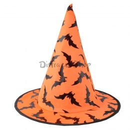 Sombrero de Murciélago Naranja Decoraciones de Halloween