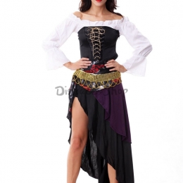 Disfraces Uniforme de Pirata de Halloween para Mujer