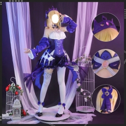 Disfraz Nueva Piel Ein Immernachtstraum Genshin Impact Fischl Cosplay - Personalizado