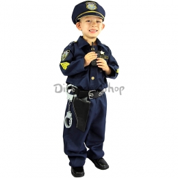 Oficial de Disfraces de Policía para Niños