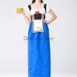 Disfraces Vestido de Cerveza de Mucama de Halloween