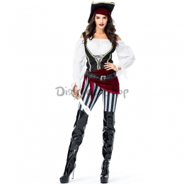 Disfraz de Pirata Vikingo Pirata Femenina Sexy de Halloween