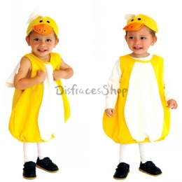 Pequeño Pato Amarillo Disfraces de Animales para Niños