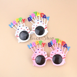 Estilo Gafas Cumpleaños Decoración