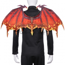 Decoraciones de Halloween Alas de Dragón de Fuego