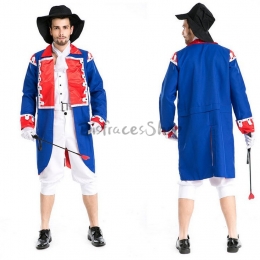 Disfraces Traje de Gladiador Samurái de Halloween para Hombre