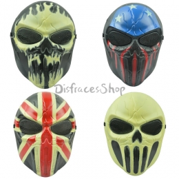 Máscara de Halloween Esqueleto Zombie