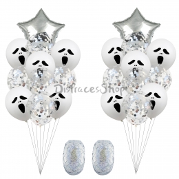 Globo Blanco Decoraciones de Halloween