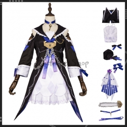 Honkai: Disfraz Cosplay Púrpura de Star Rail Herta  - Personalizado