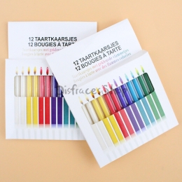 Color Velas Cumpleaños Decoración