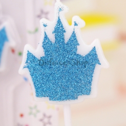 Velas Castillo Azul Cumpleaños Decoración