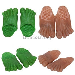 Cubierta de Zapatos de Halloween Props Monster Hulk
