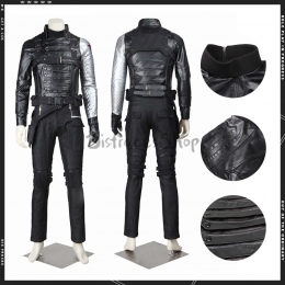 Disfraces de Héroe Soldado de Invierno Bucky Cosplay - Personalizado