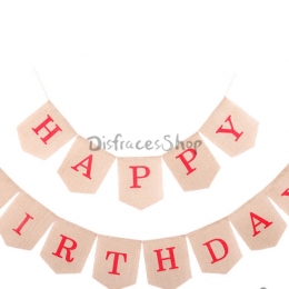 Cola de Golondrina Tire de la Bandera Cumpleaños Decoración