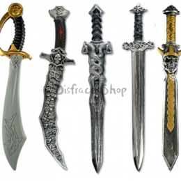 Decoraciones de Halloween Espada de Caballero de Juguete para Niños