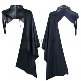 Disfraces de Mantón Medieval Vintage Halloween para Adultos