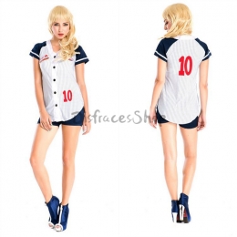 Disfraces de Animadora Pelota de Ping Pong de Atleta