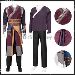 Traje de Cosplay del Doctor Extraño en el Multiverso de la Locura Wong - Personalizado