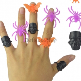 Decoraciones de Halloween Modelado Anillo de Plástico