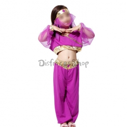 Princesa Árabe Disfraz de Aladdin para Niños