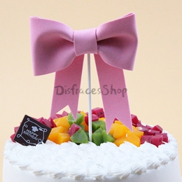 Tarjeta de Inserción de Nudo de Lazo de Decoración de Cumpleaños