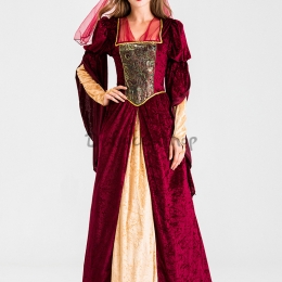 Disfraces Reina de la Corte Traje de Halloween para Mujer