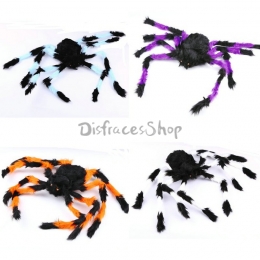 Araña de Rayas de Decoraciones de Halloween