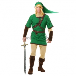 Disfraces de Anime Elfo Verde de Halloween