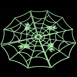 Decoraciones de Halloween Telaraña Luminosa de Plástico