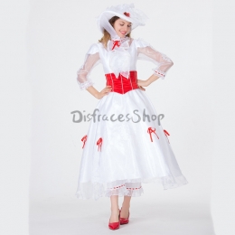 Disfraces Princesa de Hadas de Hielo y Nieve Vestido de Halloween