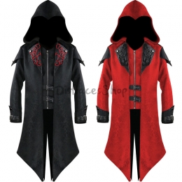 Disfraces de Oscuro Medieval Gótico Halloween para Hombre