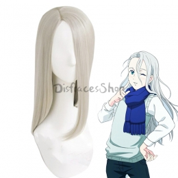 Pelucas Cosplay Victor Nikiforov Blanco