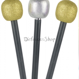 Accesorios de Micrófono Falsos Decoraciones de Halloween