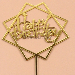 Letras Tarjeta Insertada Cumpleaños Decoración