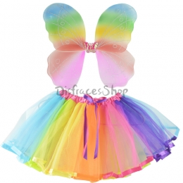 Cumpleaños Decoración Color Ángel Traje para Niñas