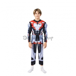 Disfraz de Avengers Team Battle Quantum Endgame Traje de Equipo para Infantil