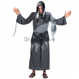 Disfraces Bata de Ángel de la Muerte de Halloween para Hombre