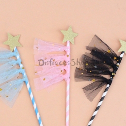 Tarjeta de Inserción de Pentagrama de Decoración de Cumpleaños