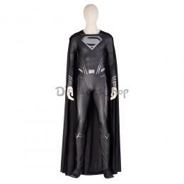 Disfraz de Superman Cosplay de Estilo Negro - Personalizado