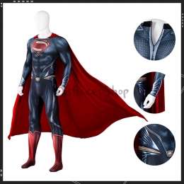 Disfraz de Hombre de Acero Superman Clark Kent Cosplay Versión 2 - Personalizado