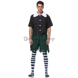Disfraces Mago de Oz Ropa Enana de Halloween Para Hombre