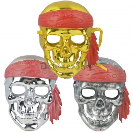 Máscara de Calavera Pirata de Decoraciones de Halloween